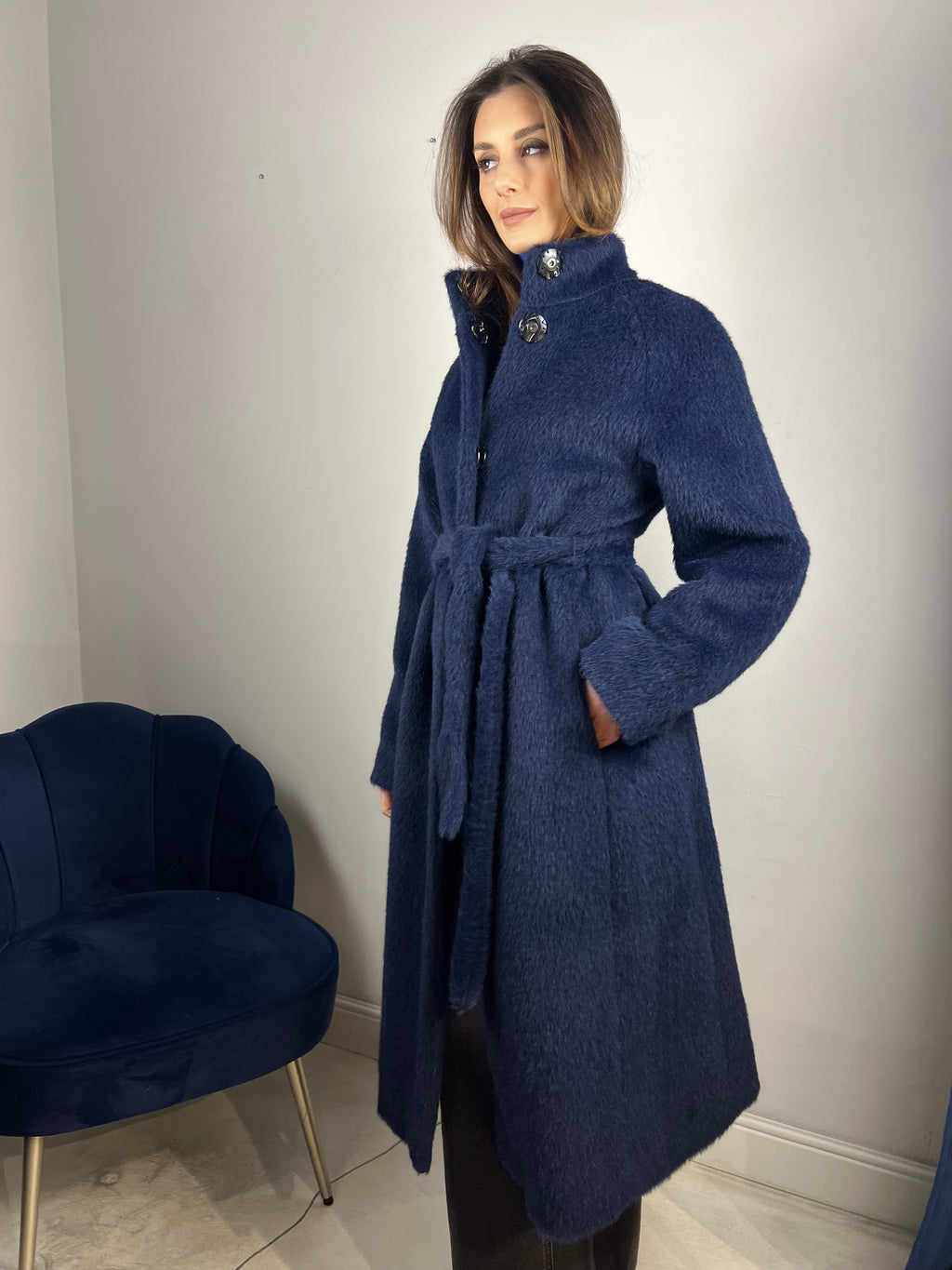 Cappotto Enna lana e alpaca