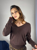 Maglia collo a V