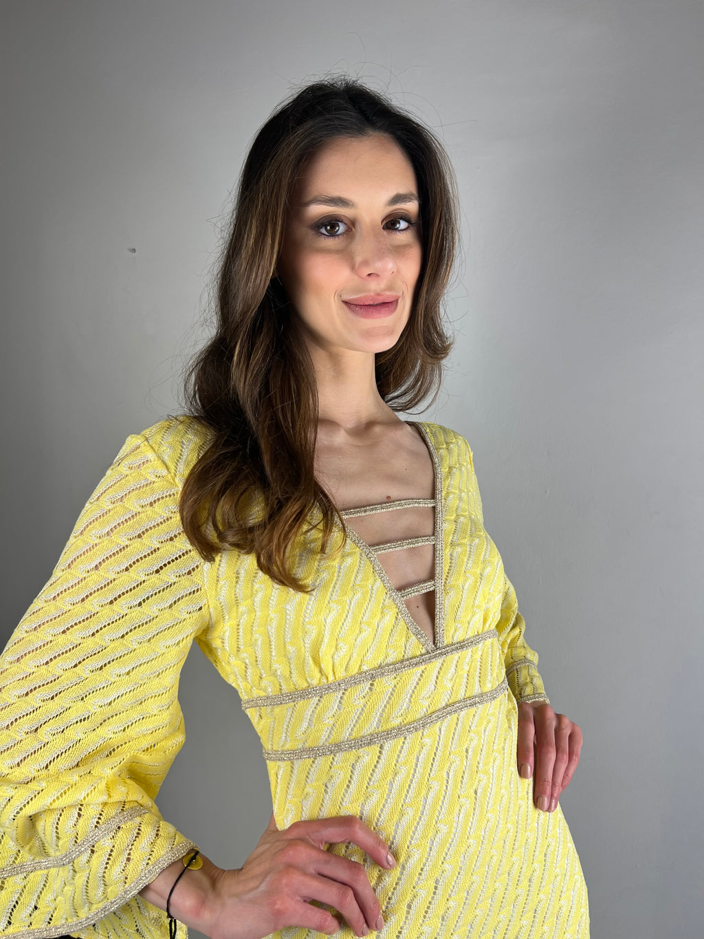 Abito estivo giallo