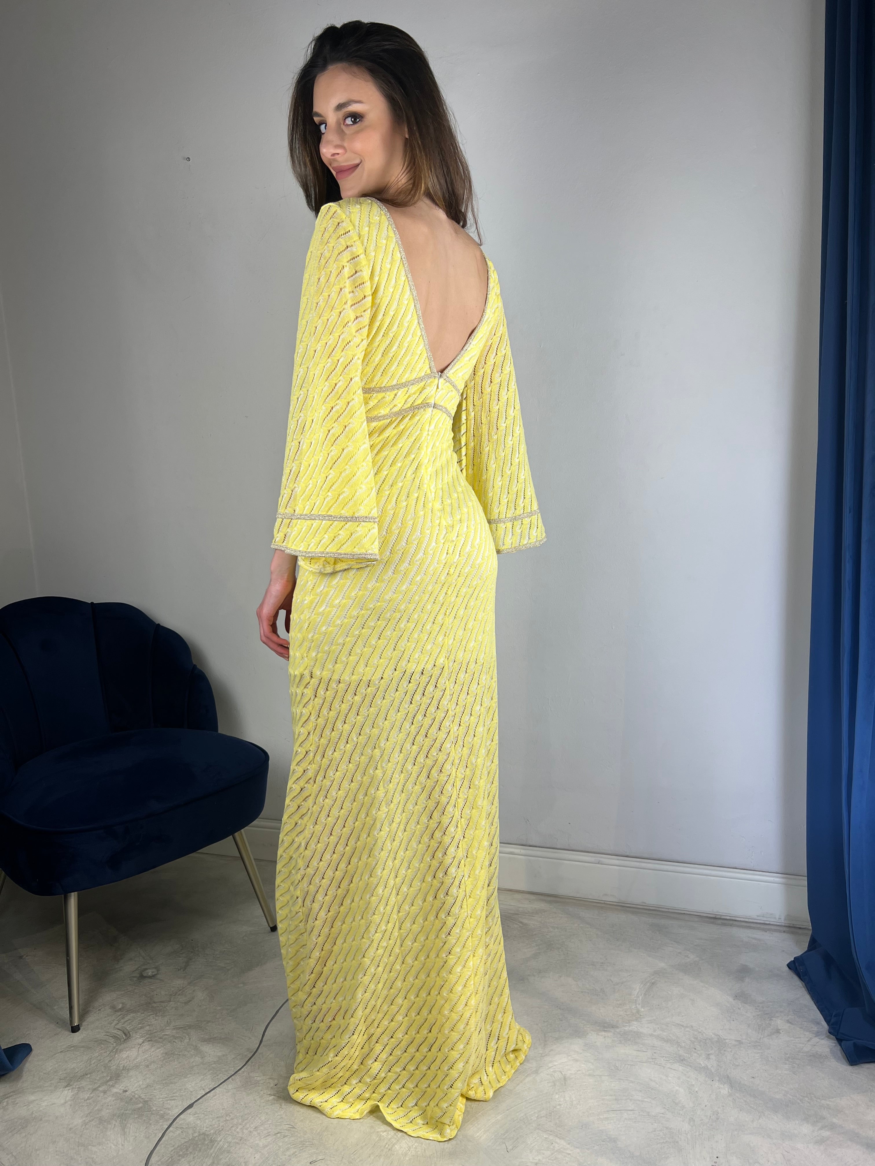 Abito estivo giallo