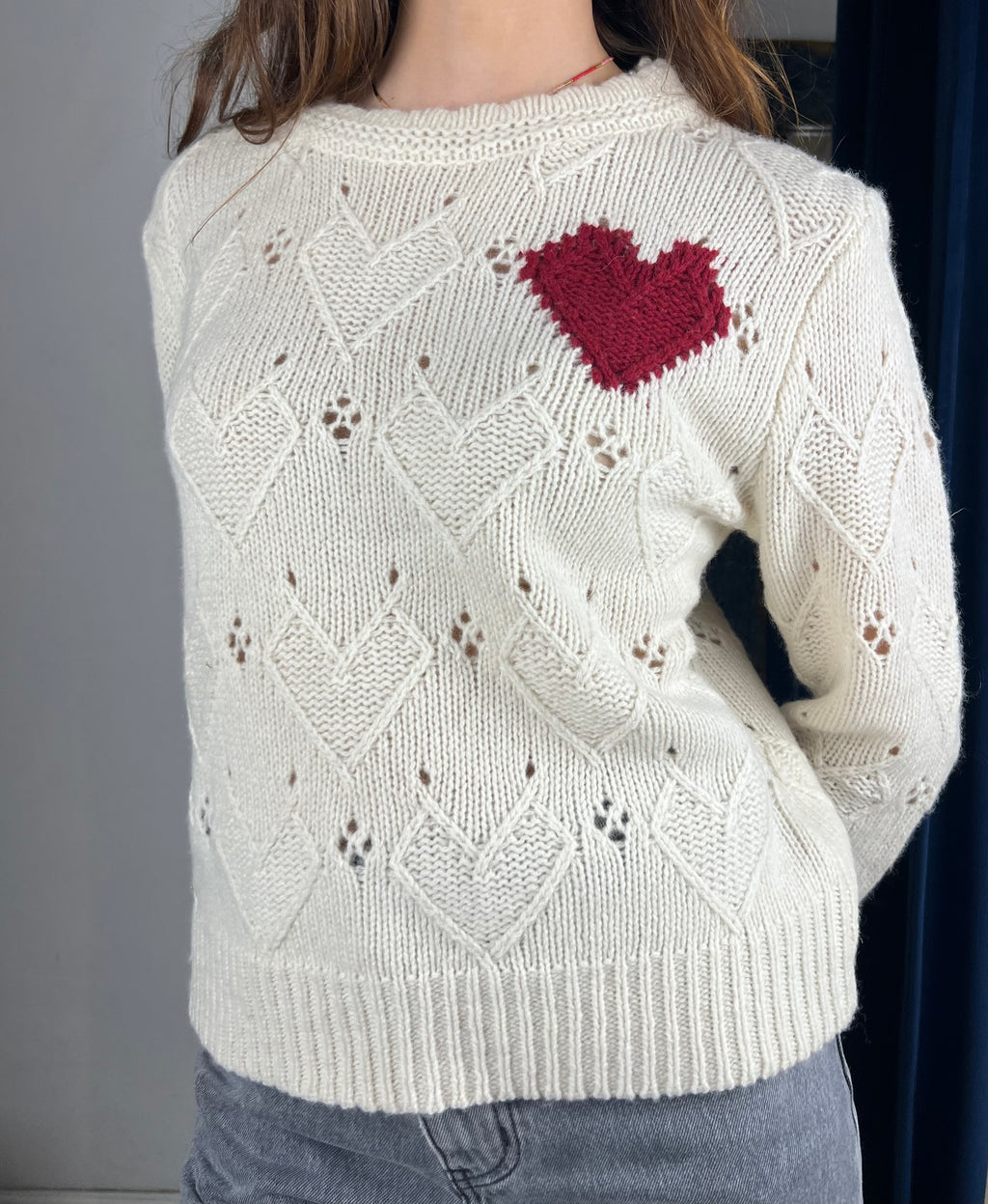 Maglione cuore