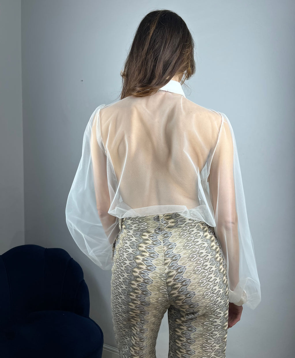 Pantalone gamba dritta