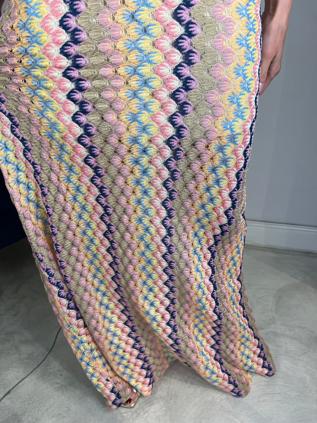 Slip dress multicolor