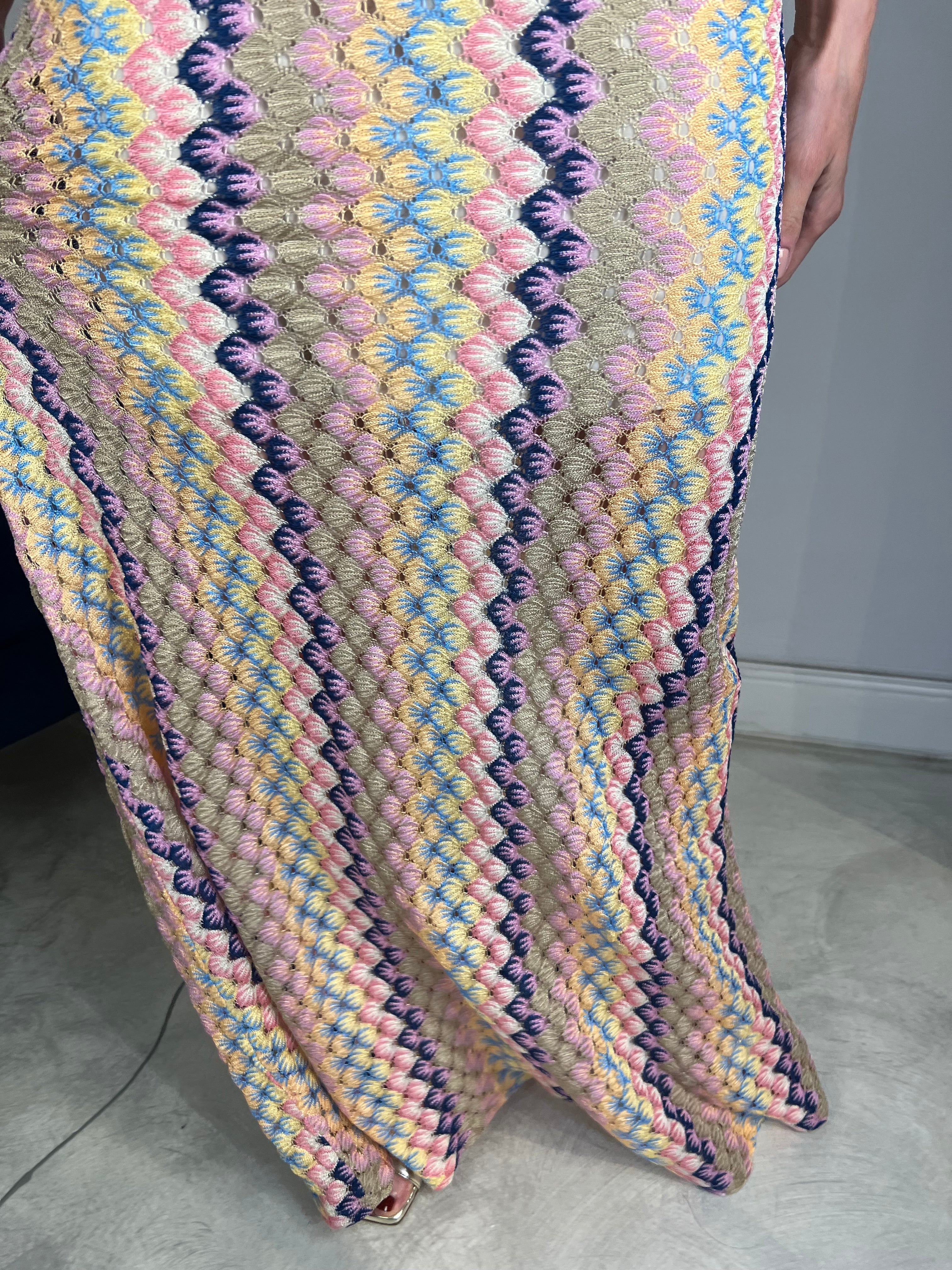 Slip dress multicolor