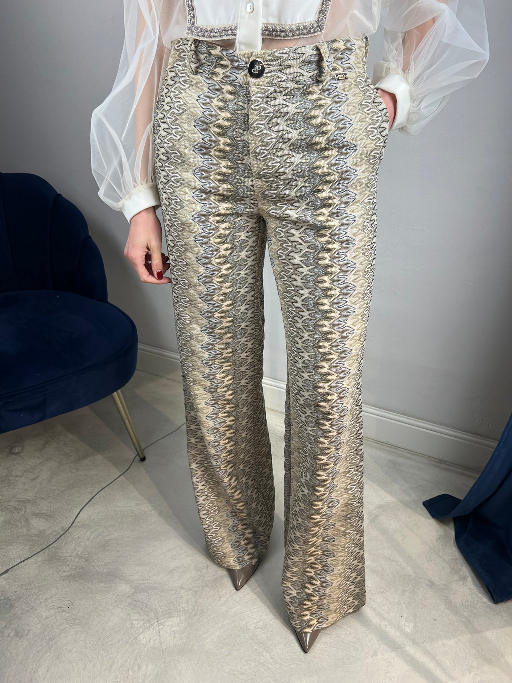 Pantalone gamba dritta