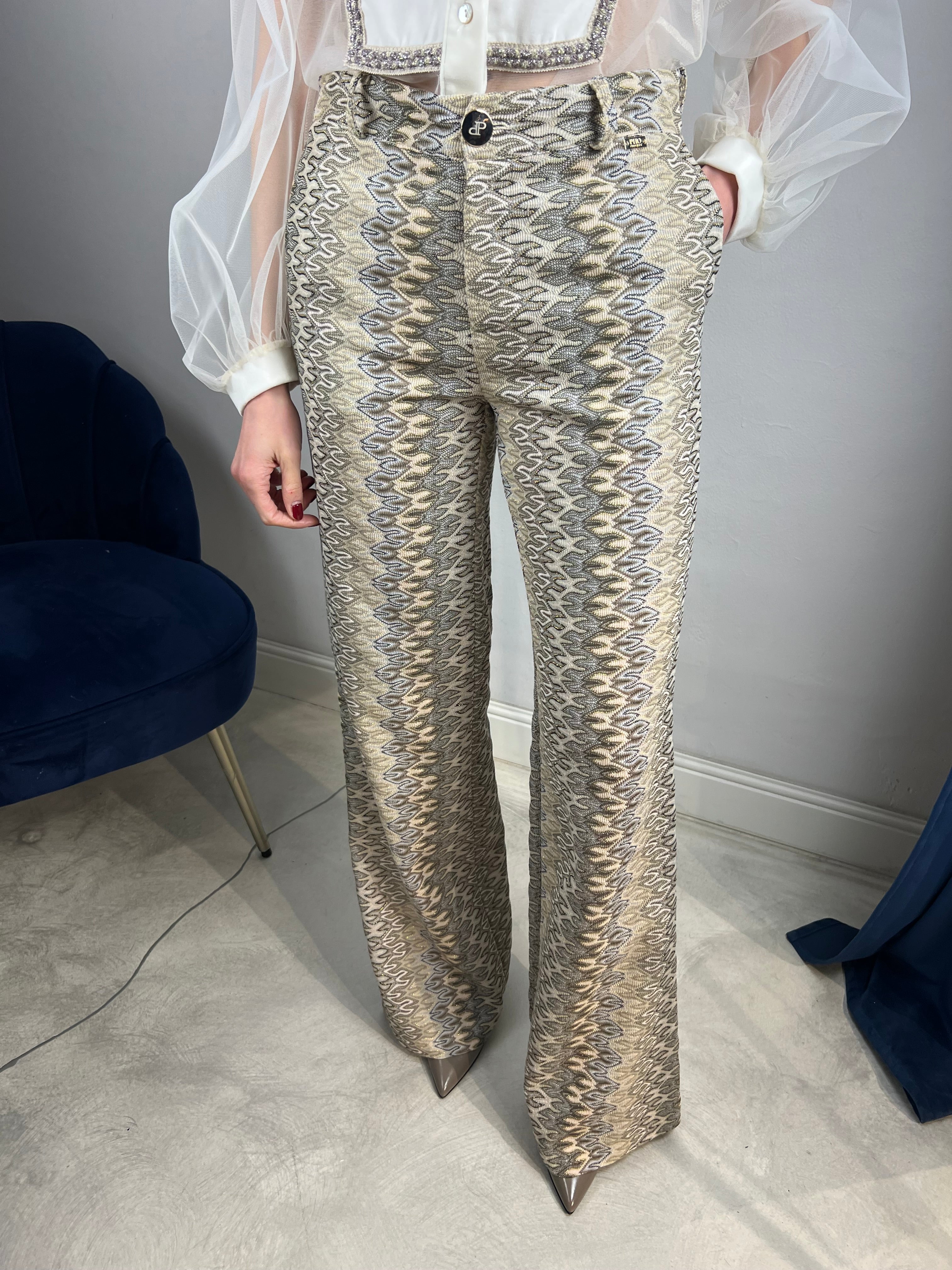 Pantalone gamba dritta