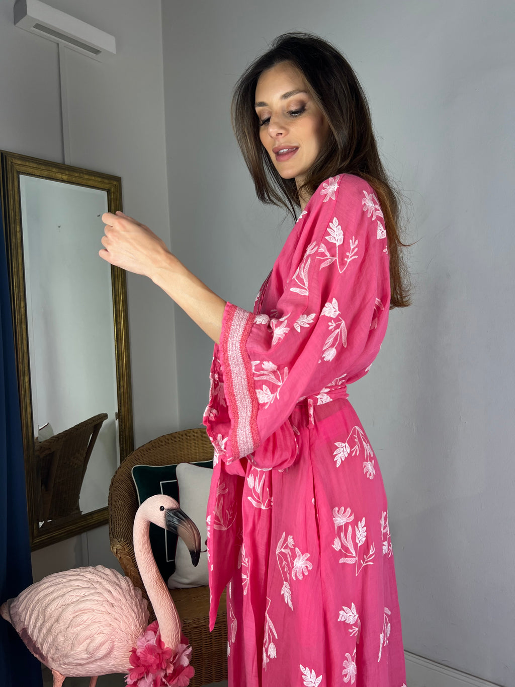 Kimono Abito in seta vegetale
