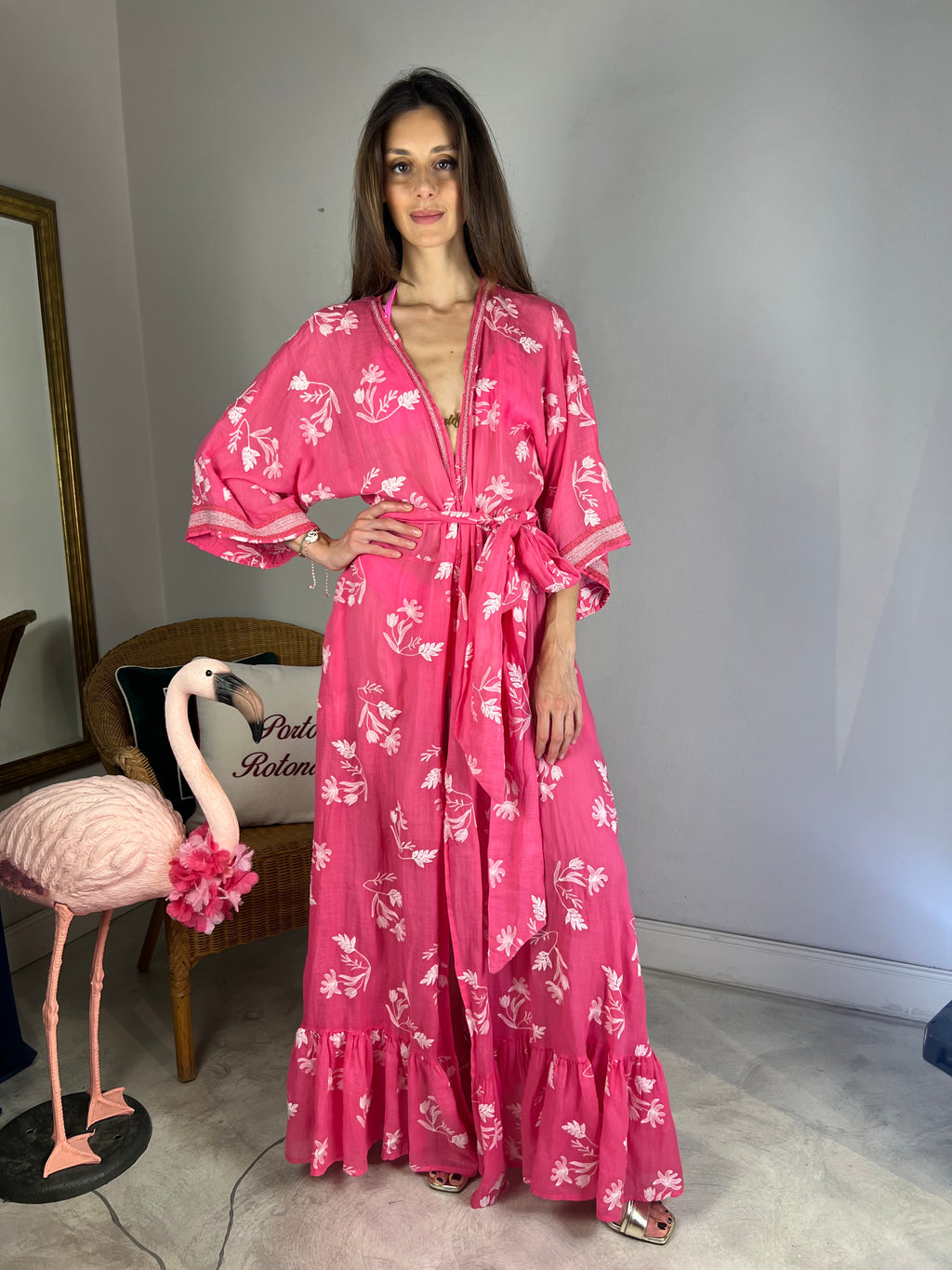 Kimono Abito in seta vegetale