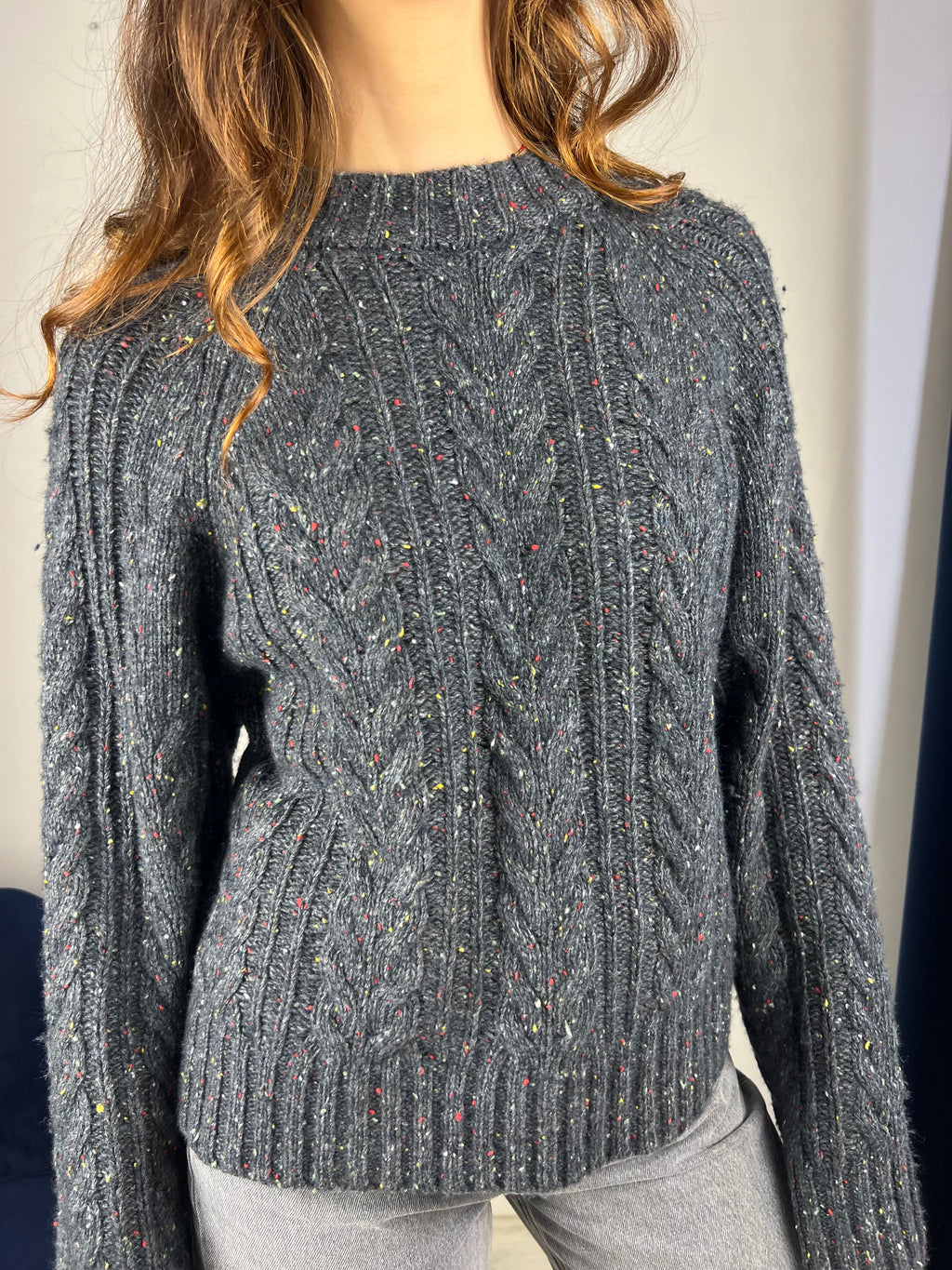 Maglione trecce