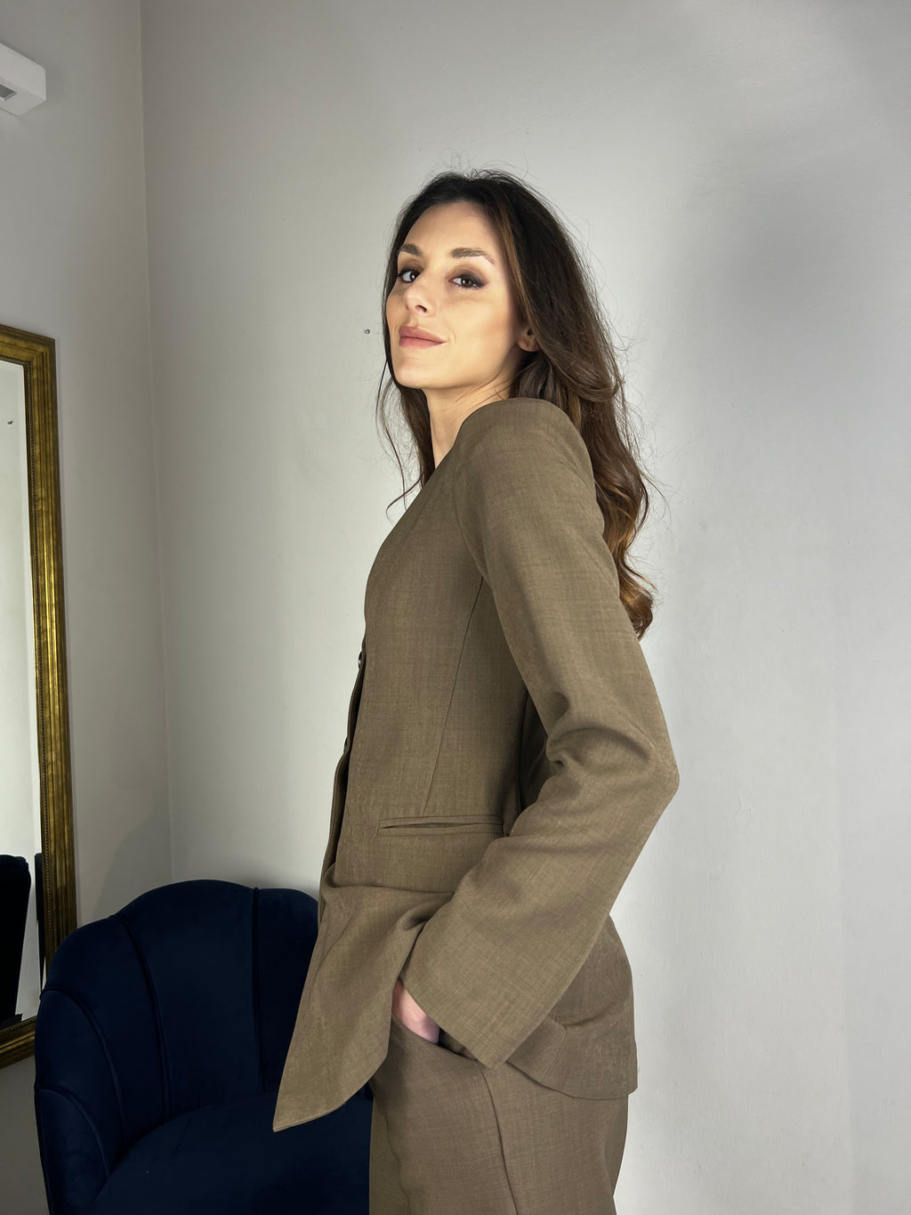 Giacca khaki