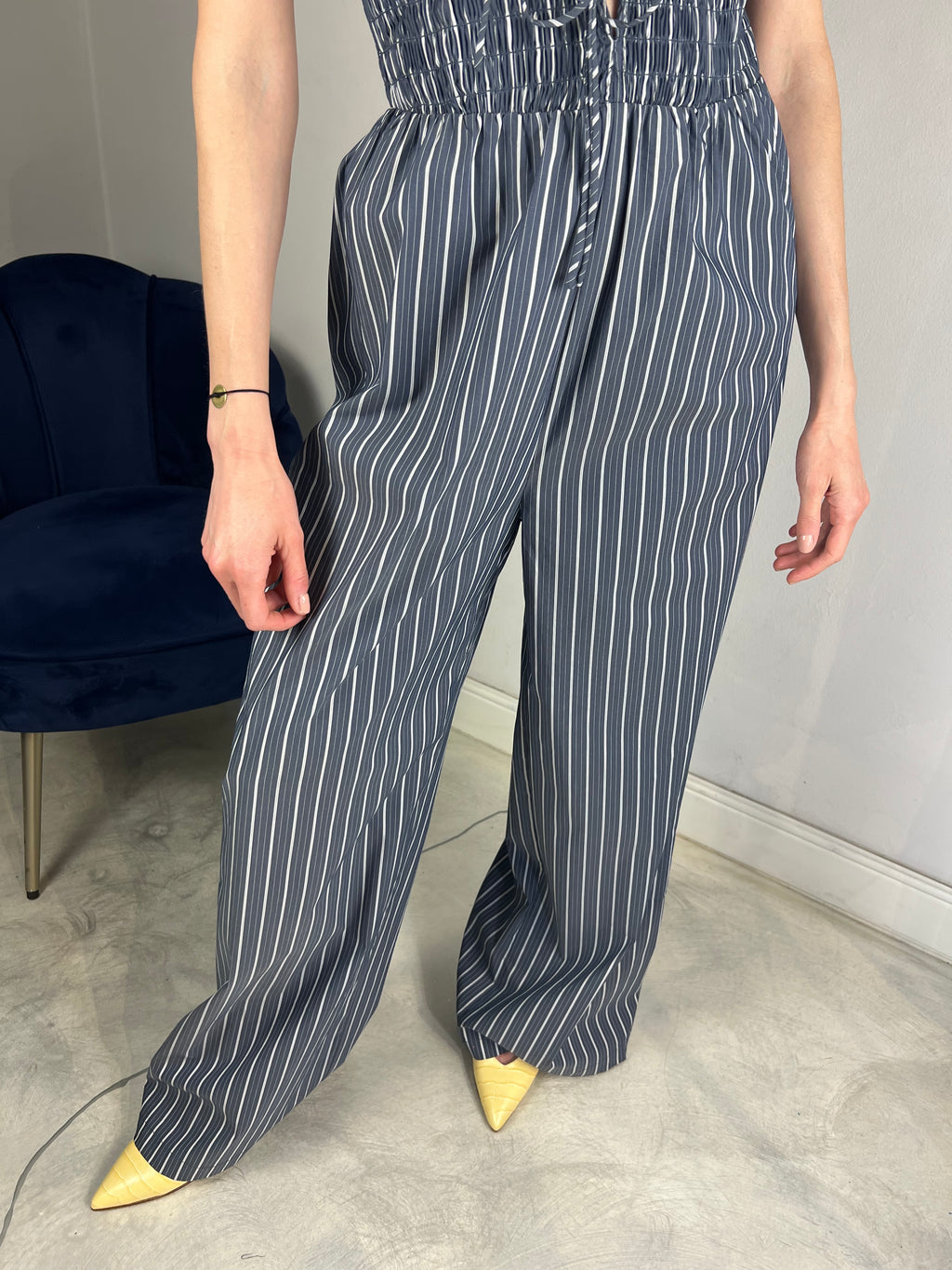 Tuta lunga punto smock