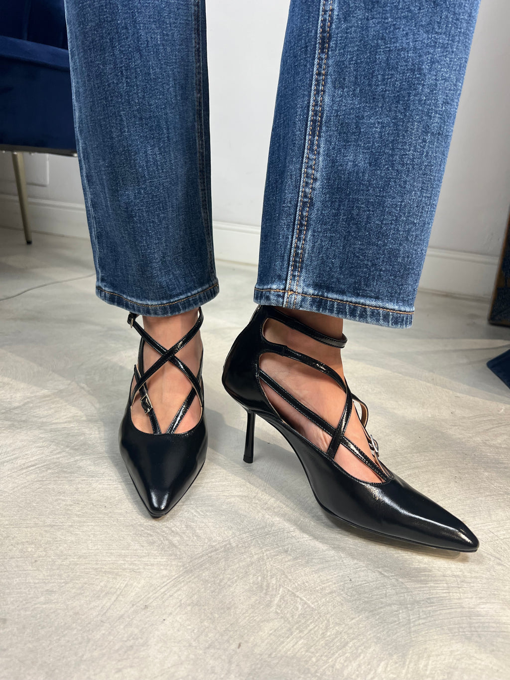 Scarpe con cinturini