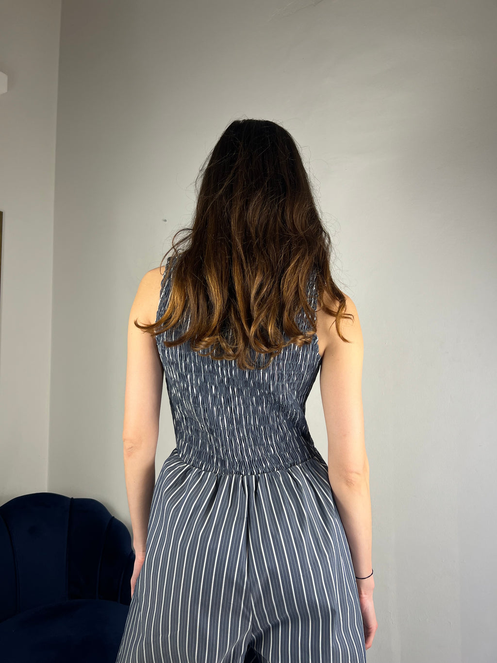 Tuta lunga punto smock