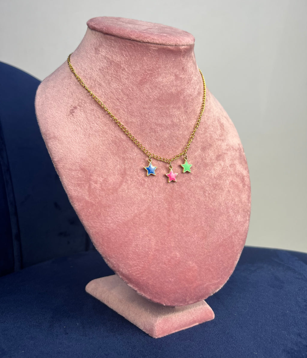 Collana tre stelline