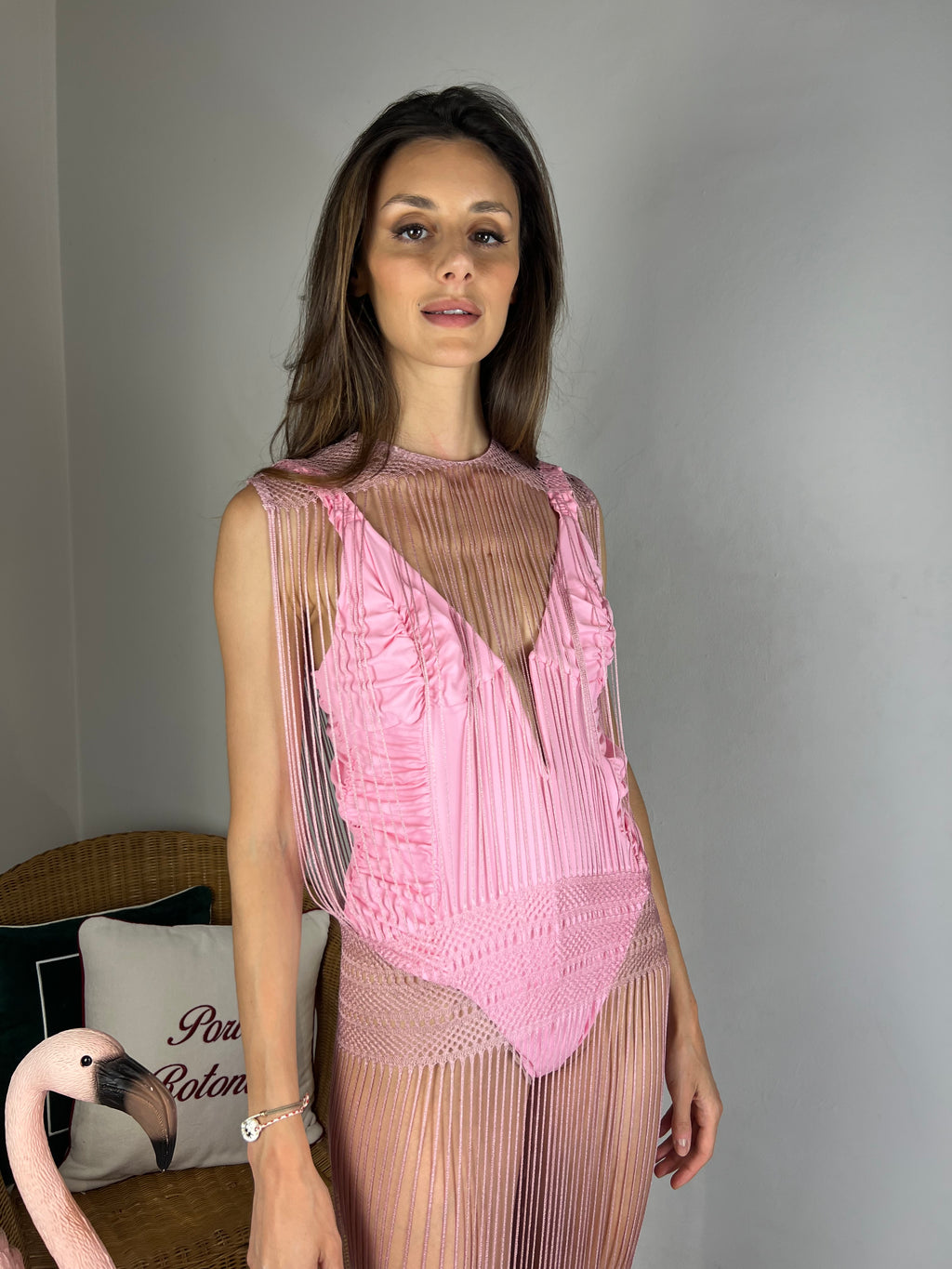 Sophie pareo con le frange
