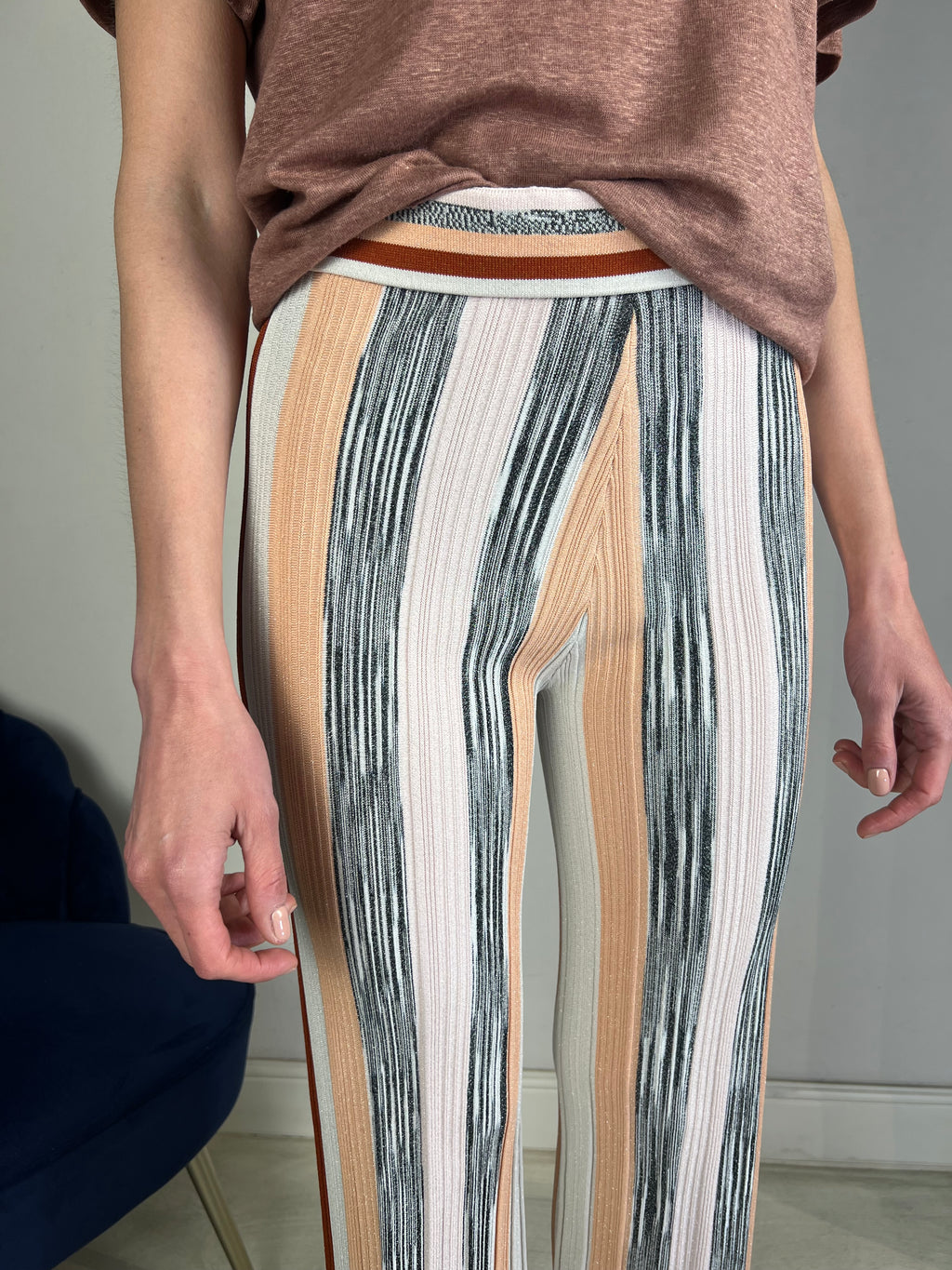 Pantalone a righe