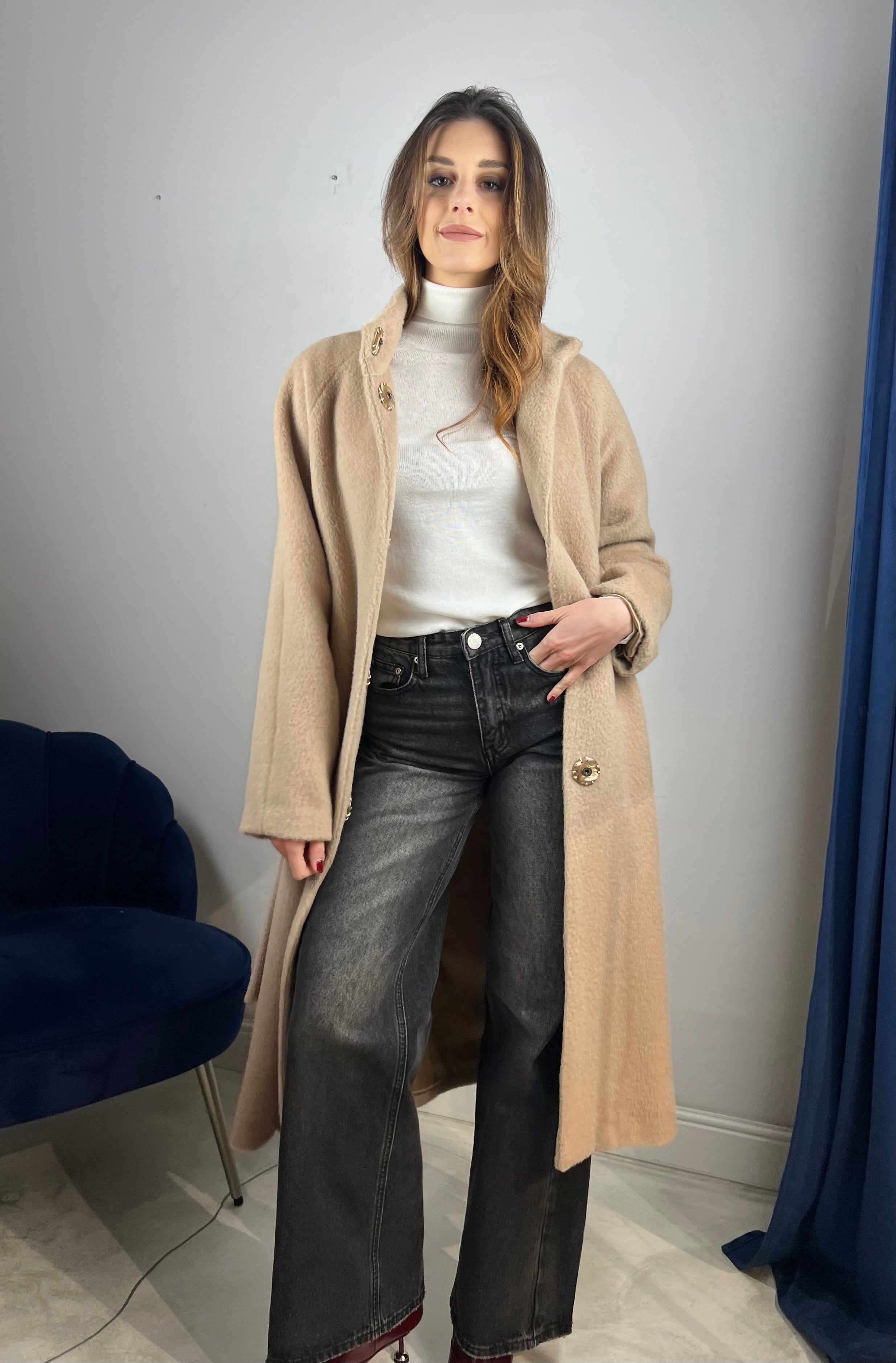 Cappotto Enna pura lana