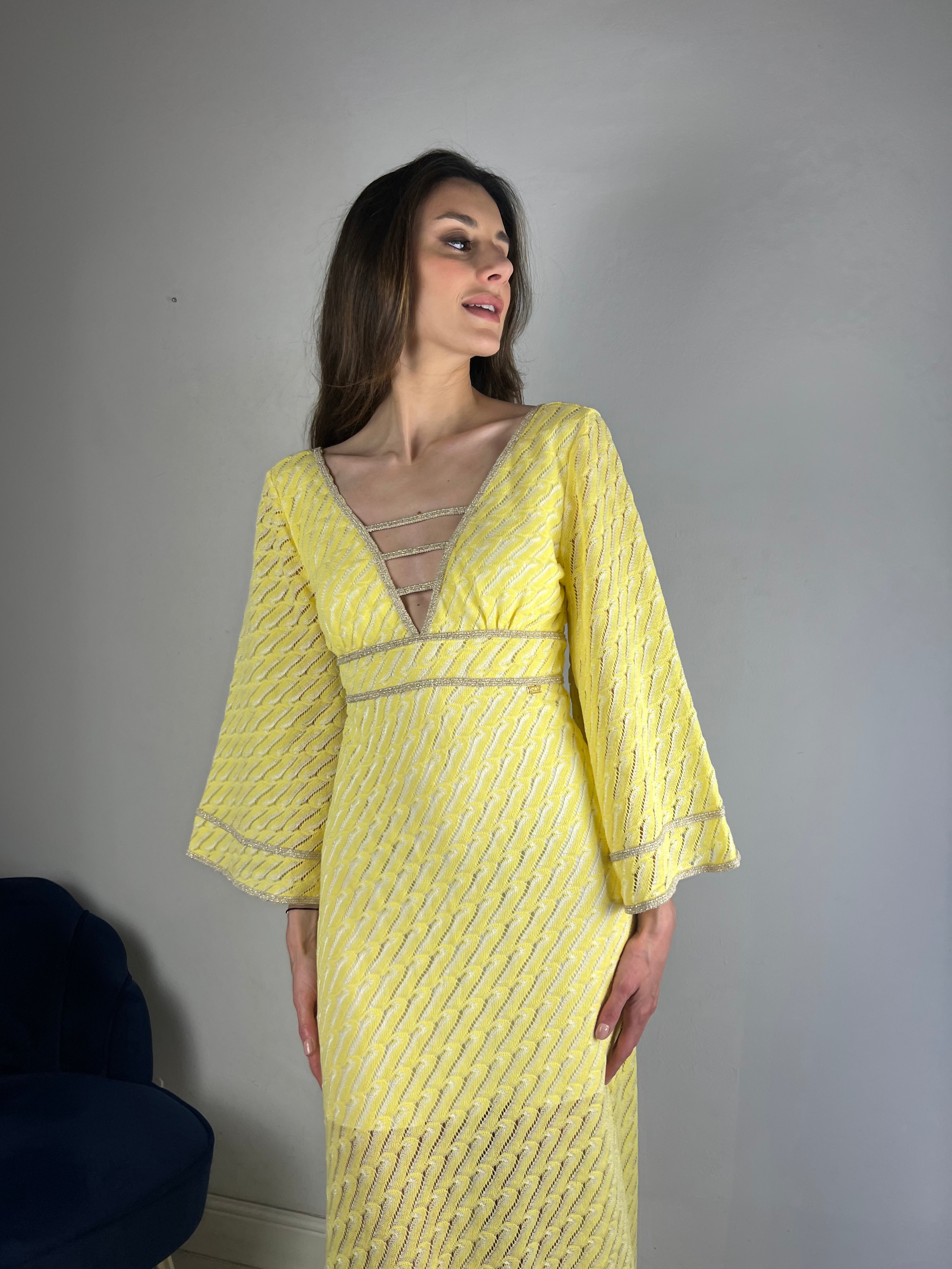 Abito estivo giallo