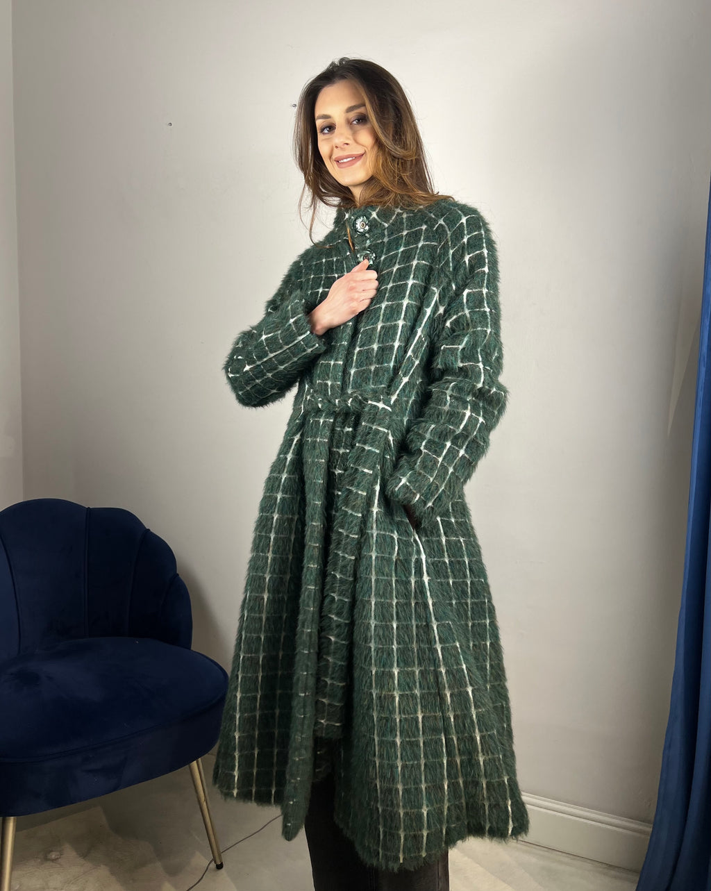 Cappotto Enrico verde