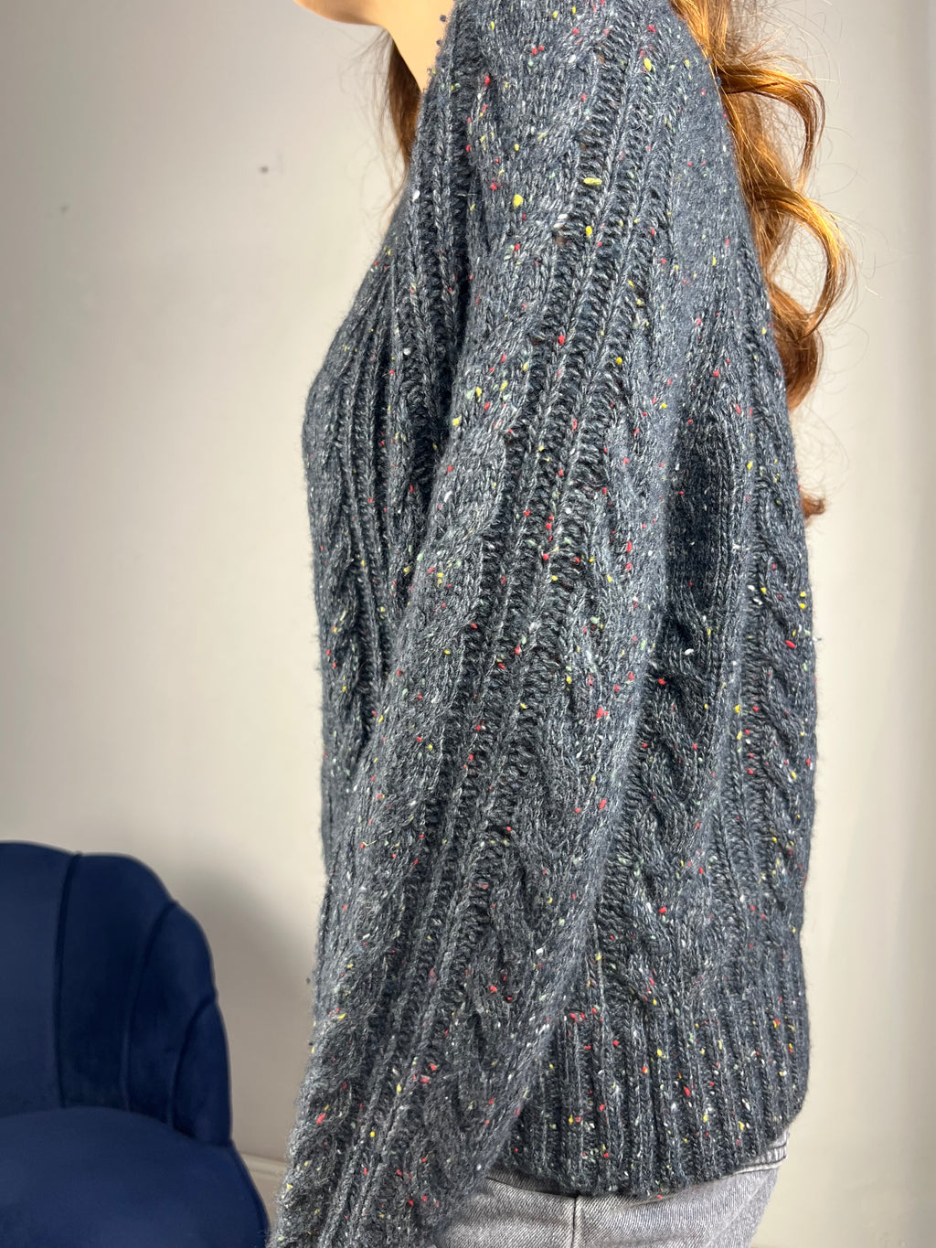 Maglione trecce