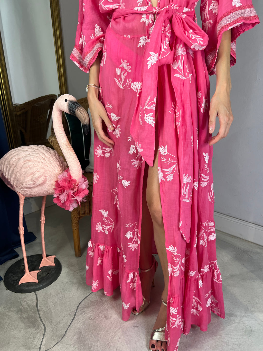 Kimono Abito in seta vegetale