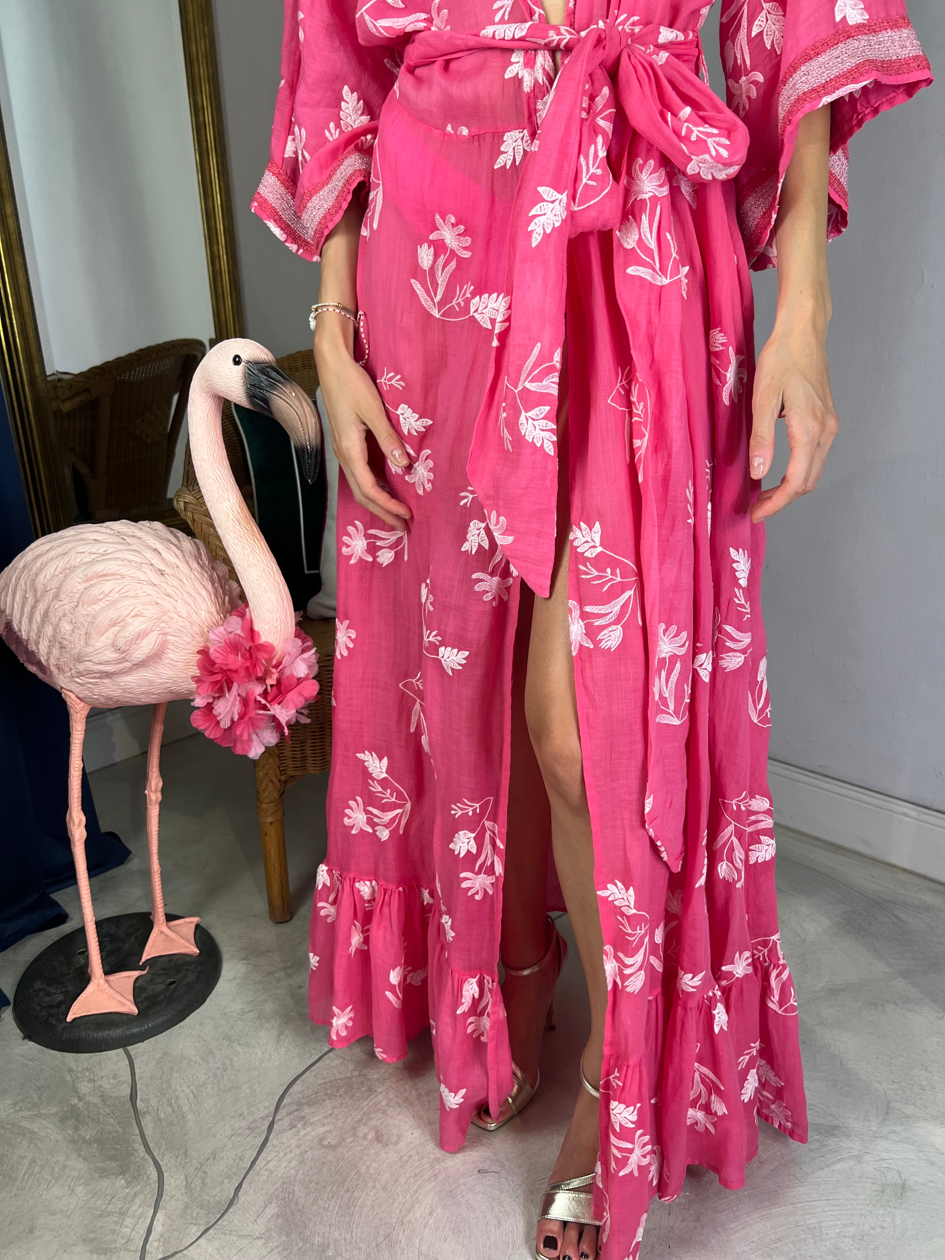 Kimono Abito in seta vegetale