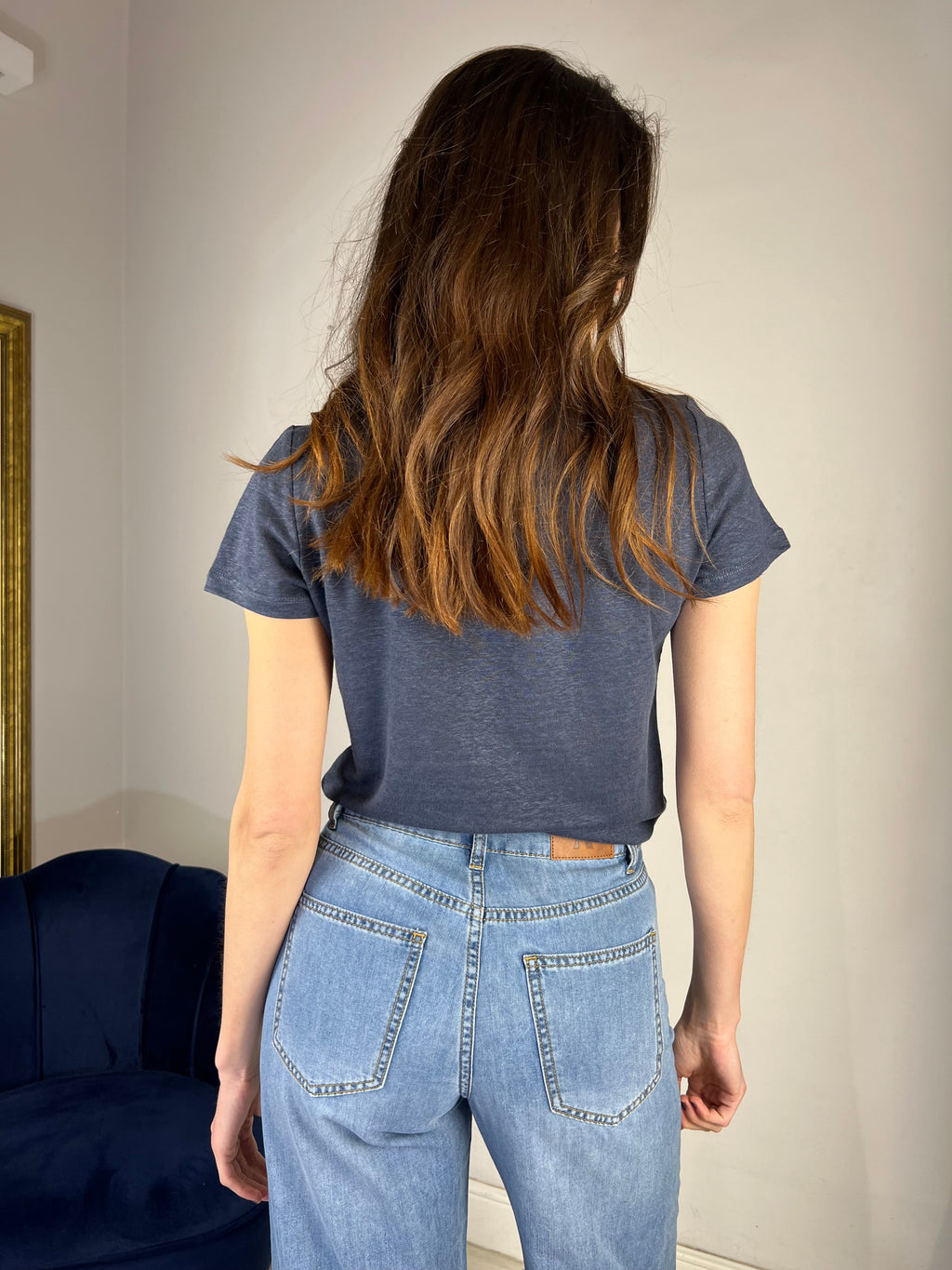 Jeans Wide Leg leggero