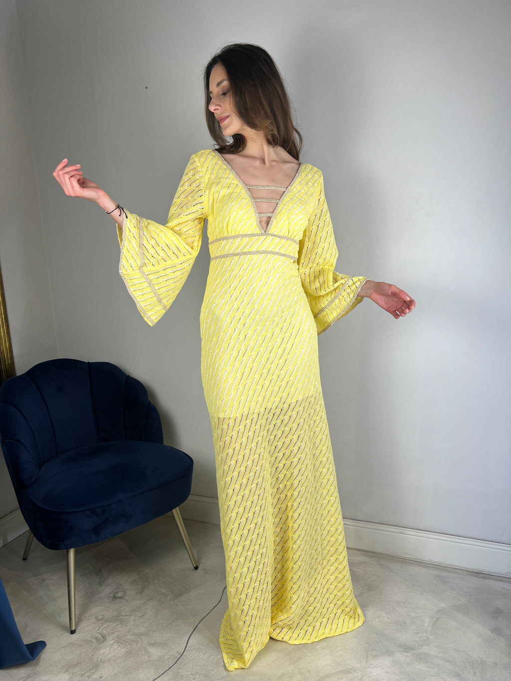Abito estivo giallo