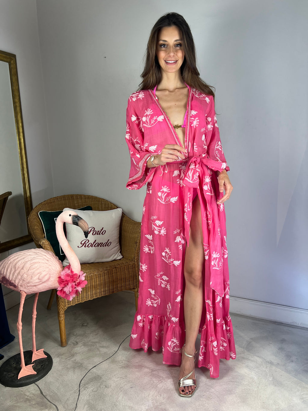 Kimono Abito in seta vegetale