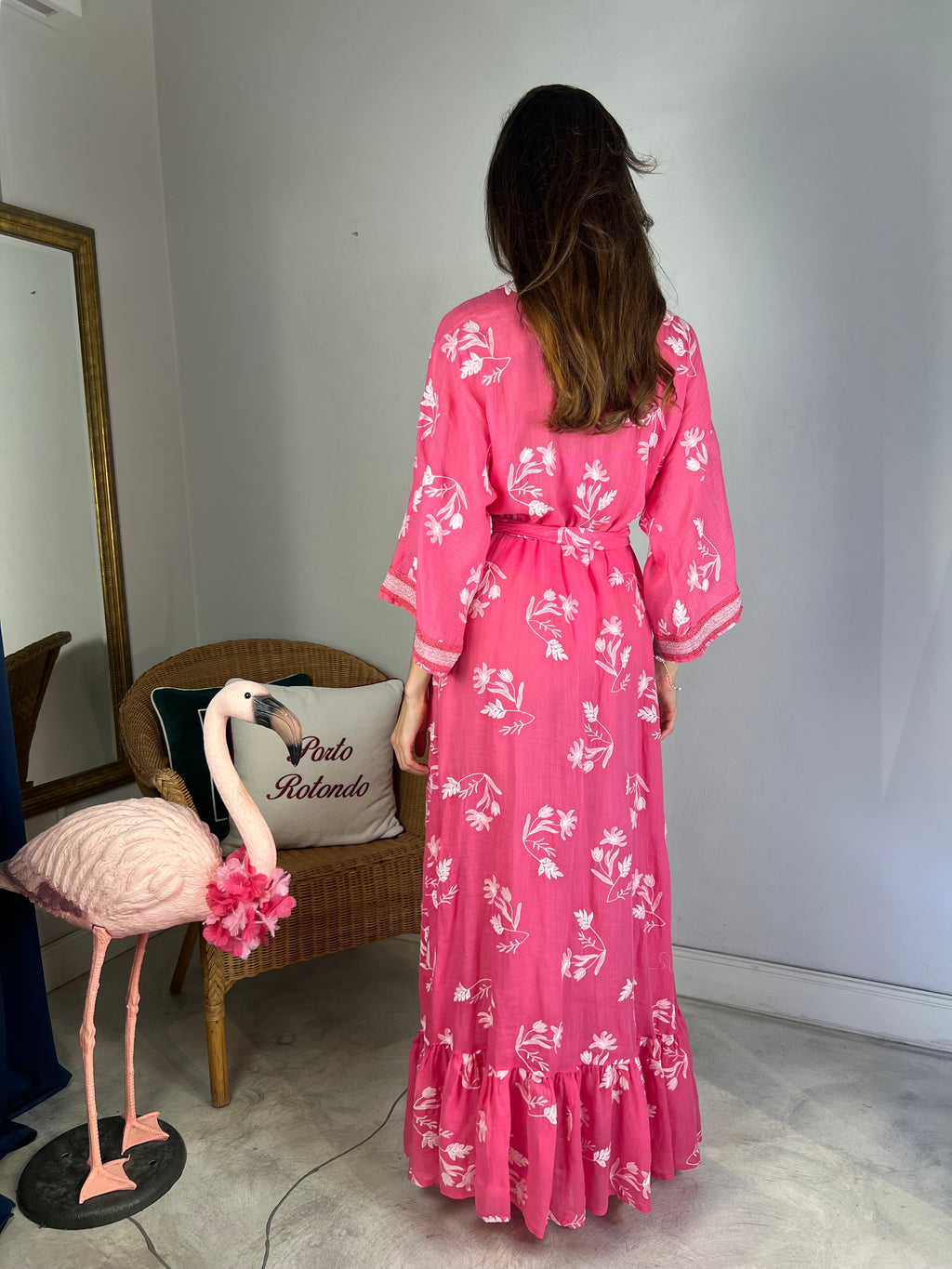 Kimono Abito in seta vegetale
