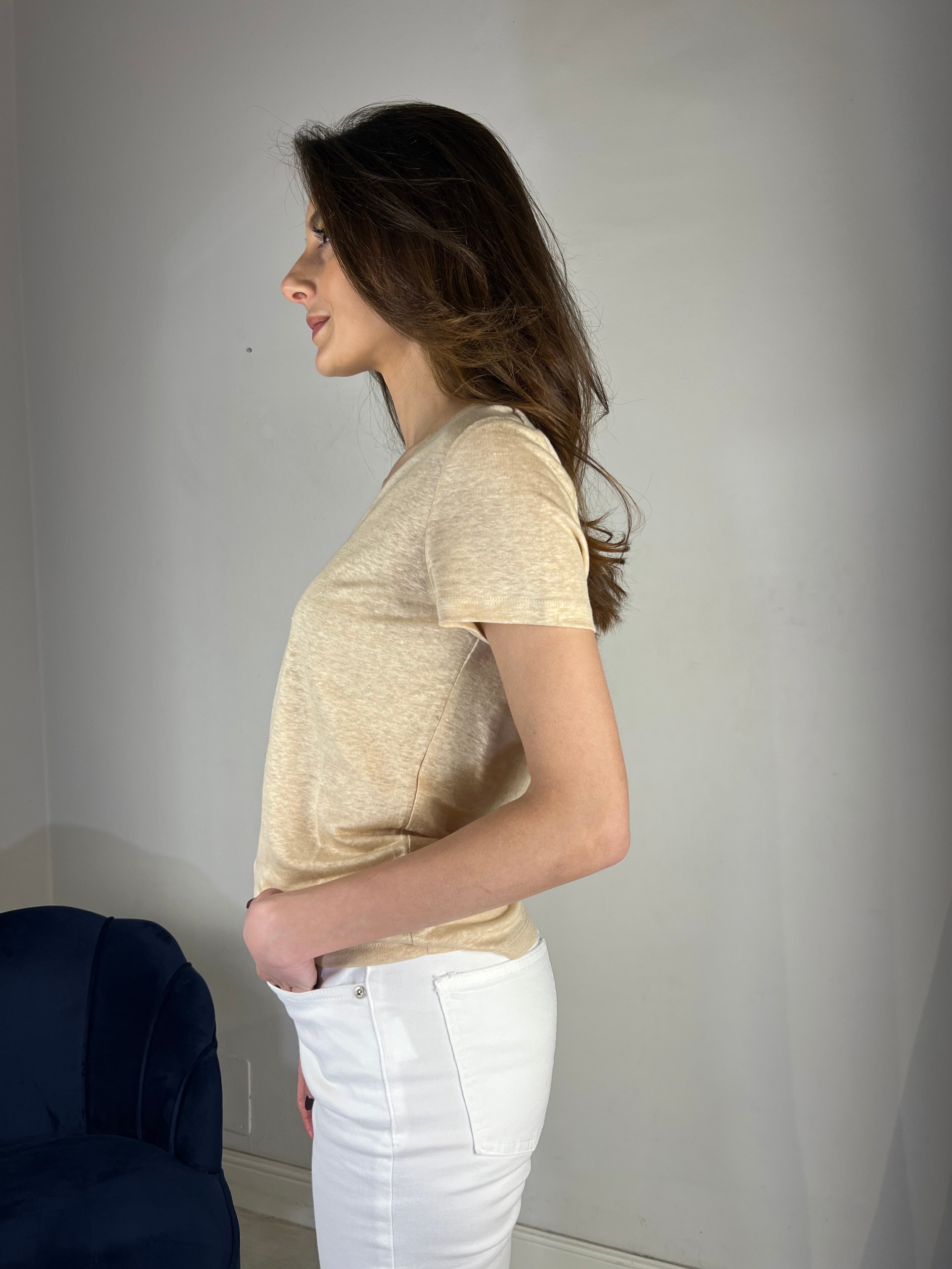 Maglia 100% lino