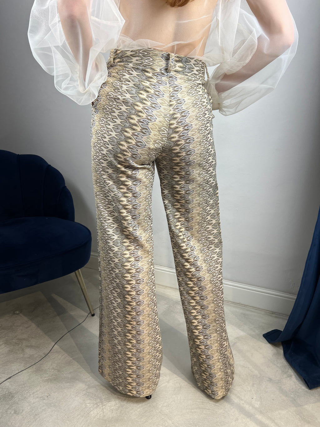 Pantalone gamba dritta