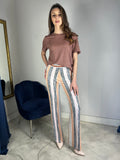 Pantalone a righe