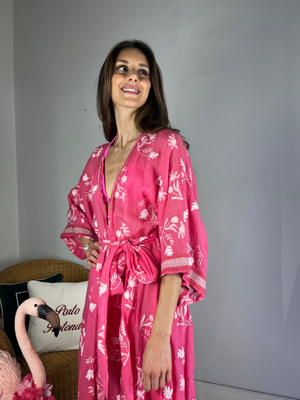 Kimono Abito in seta vegetale