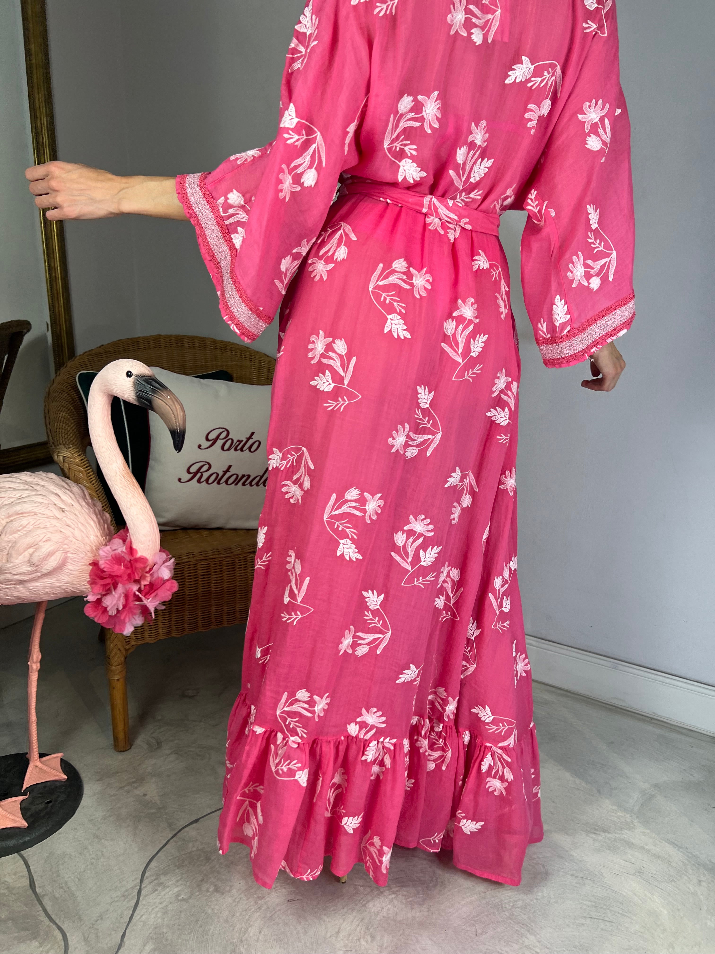 Kimono Abito in seta vegetale