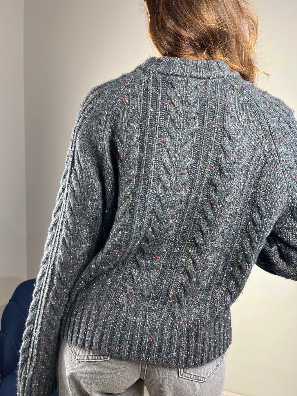 Maglione trecce