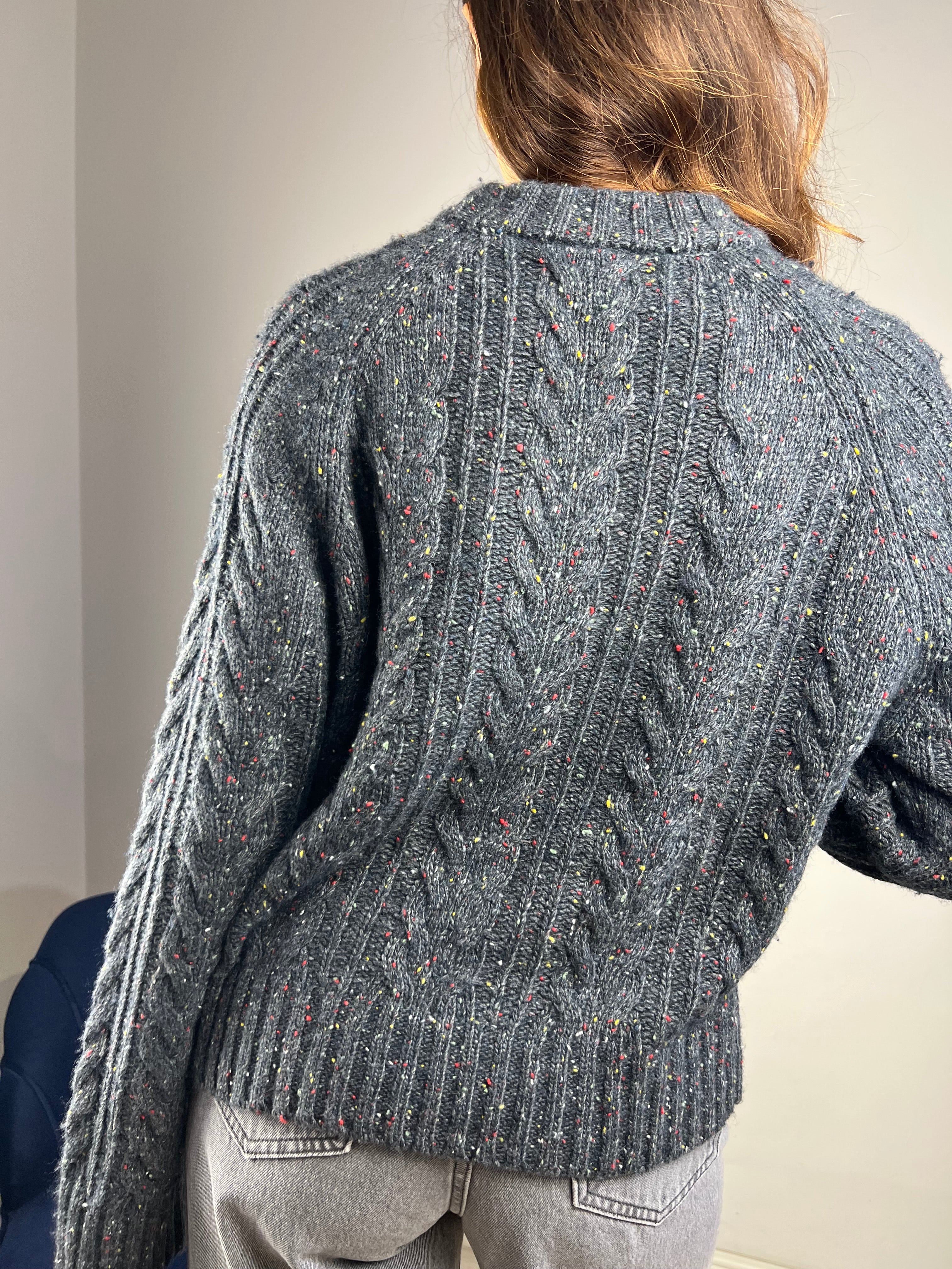 Maglione trecce