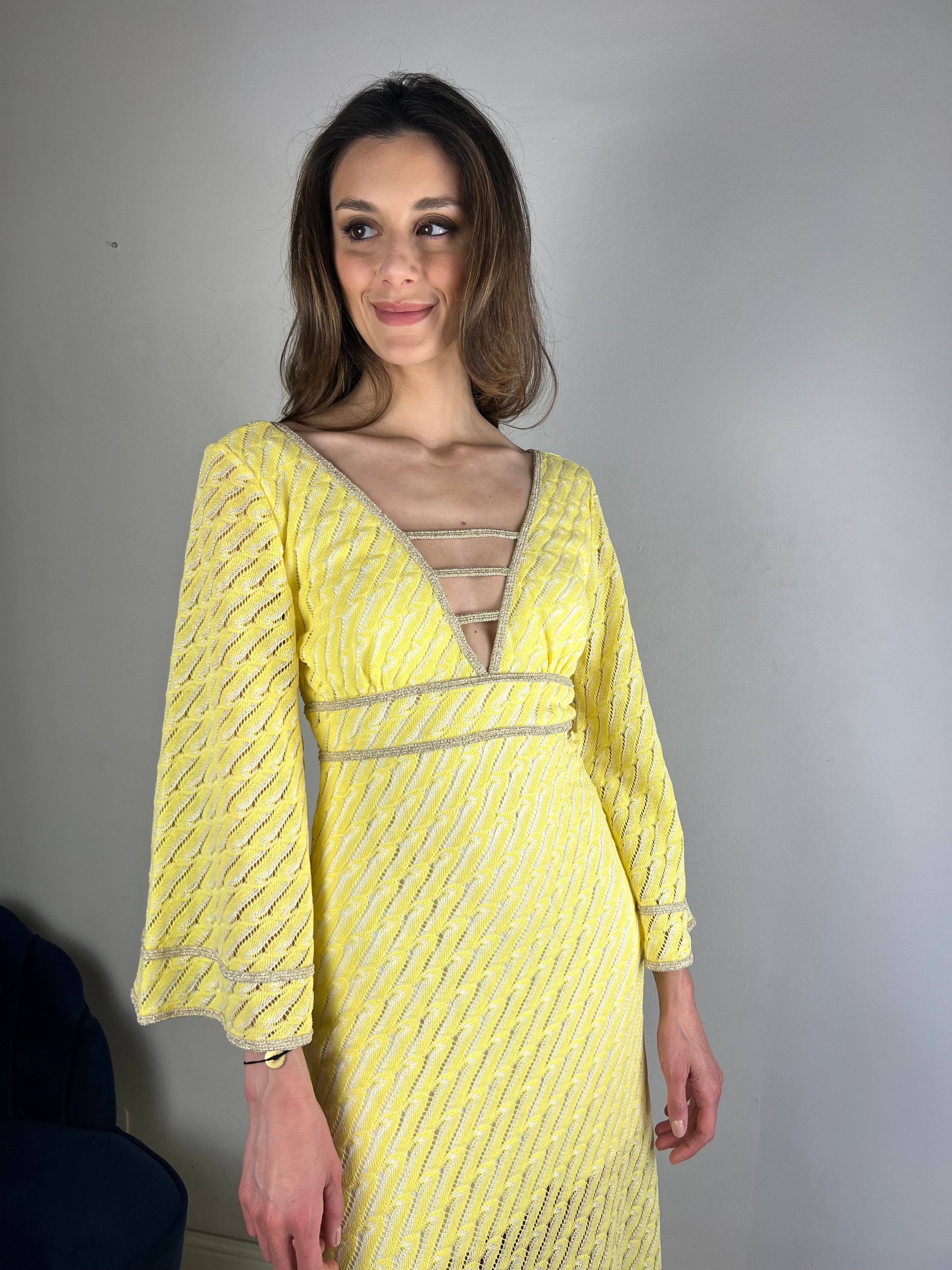Abito estivo giallo