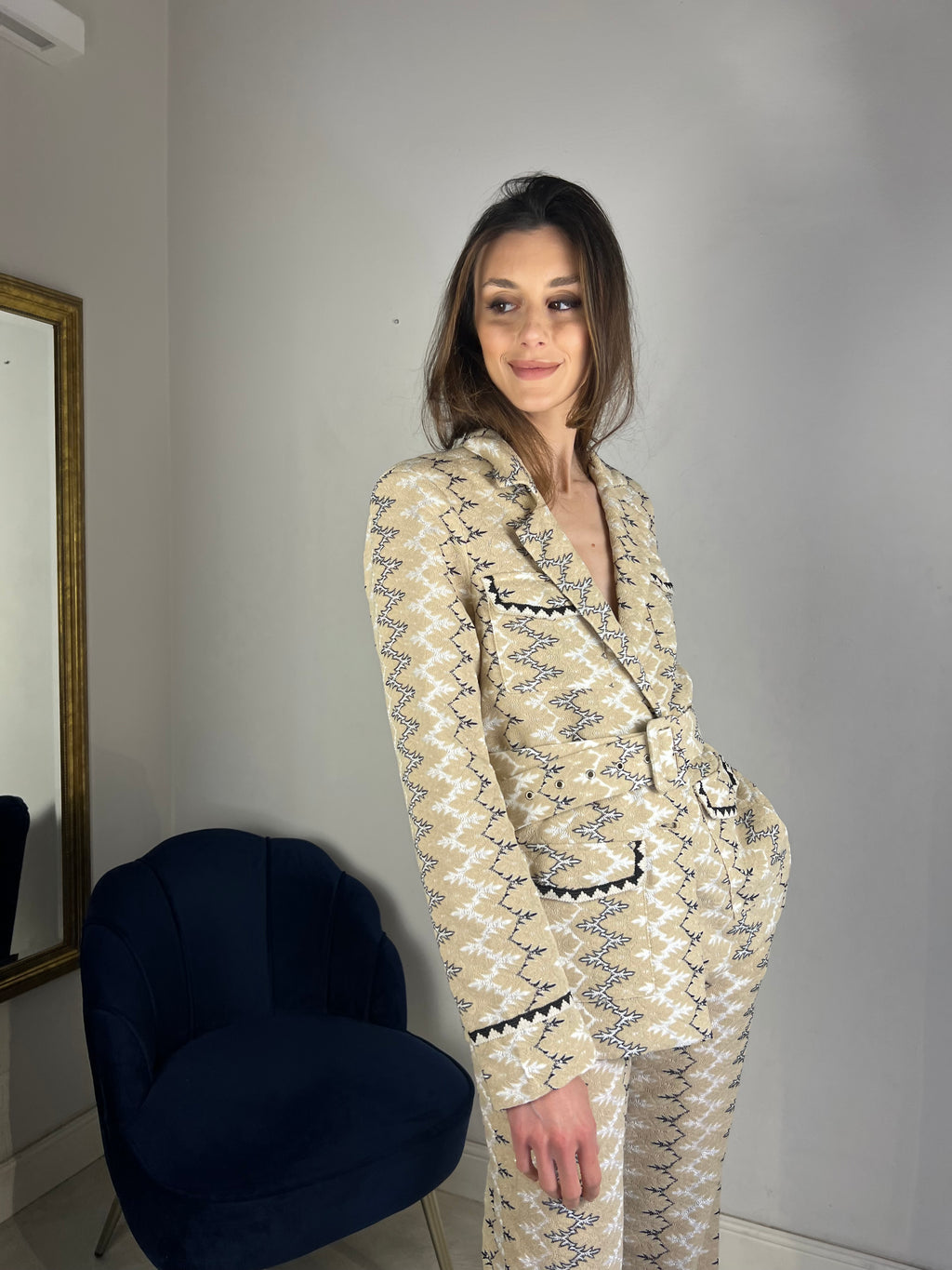 Giacca Tailleaur Havana