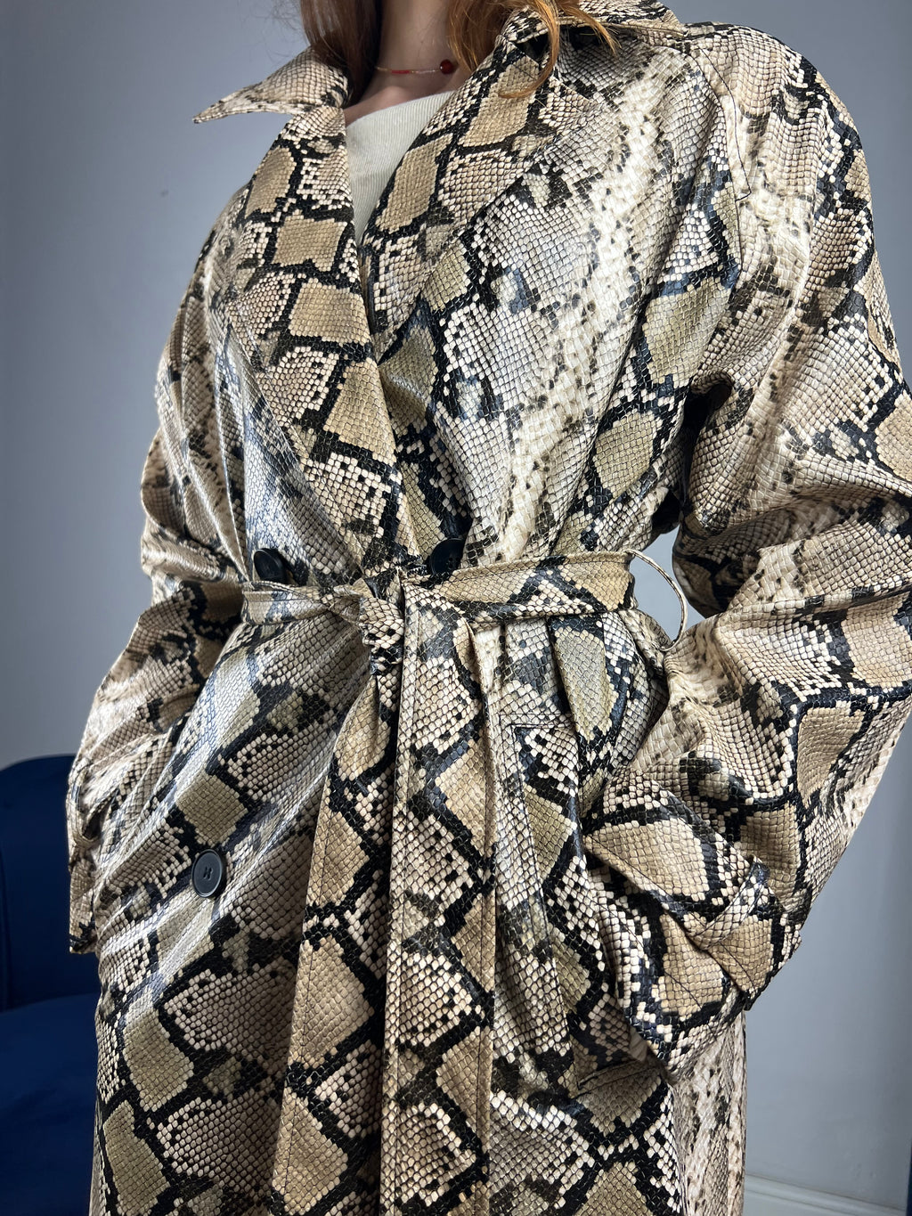 Trench stampa animalier