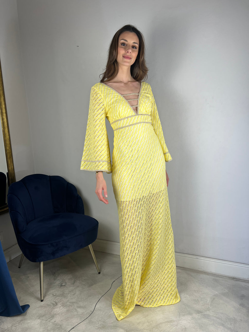 Abito estivo giallo