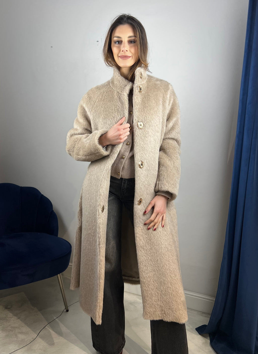 Cappotto Enna lana e alpaca