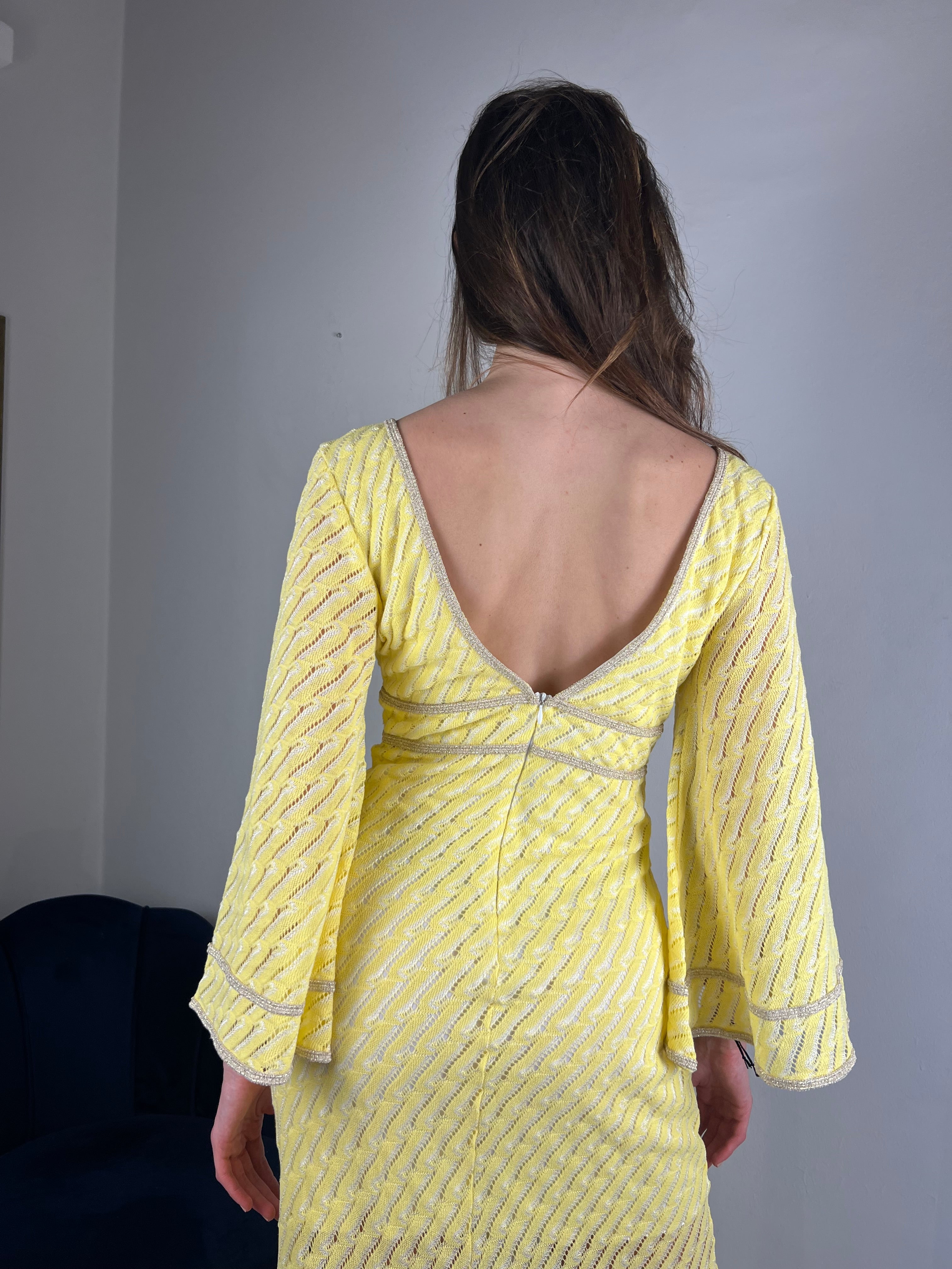 Abito estivo giallo
