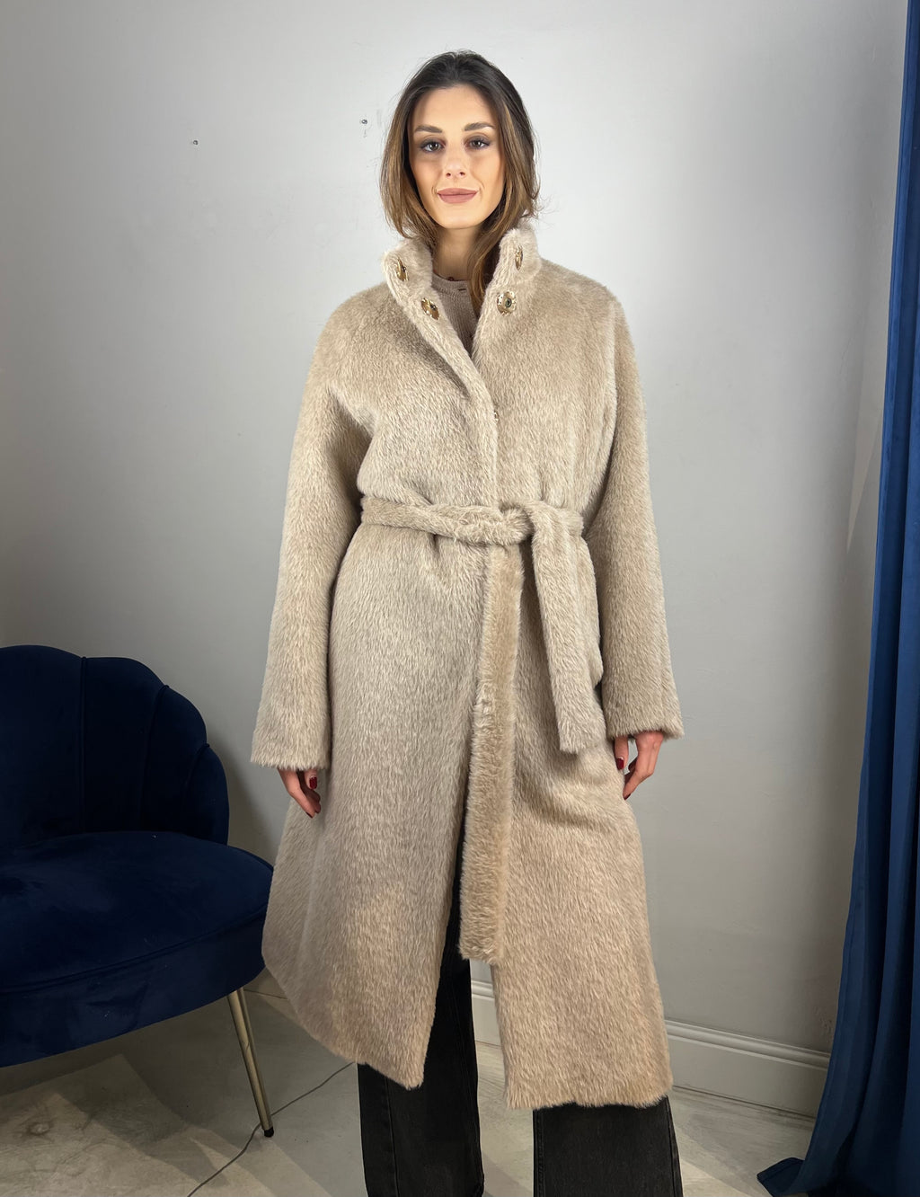 Cappotto Enna lana e alpaca