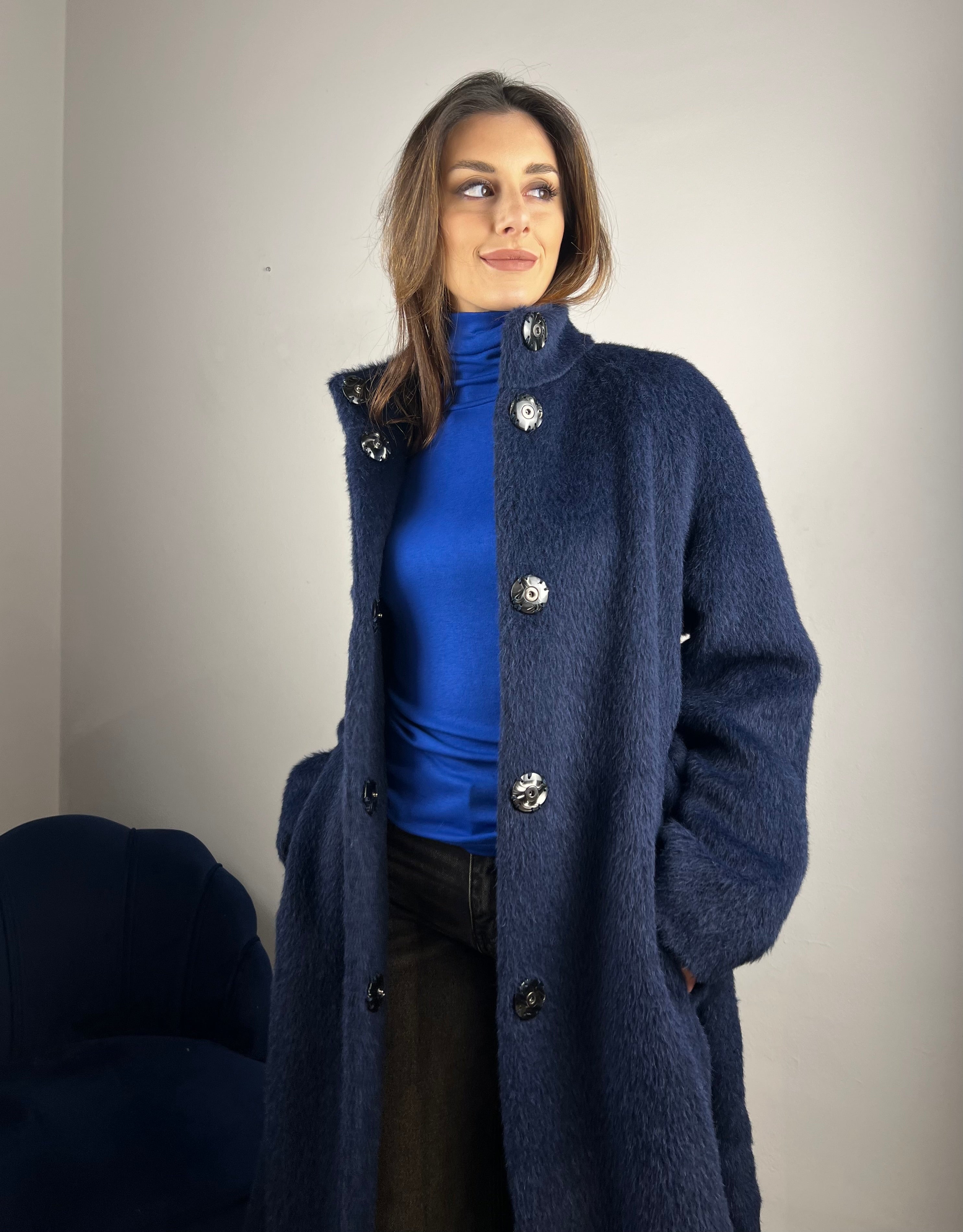 Cappotto Enna lana e alpaca