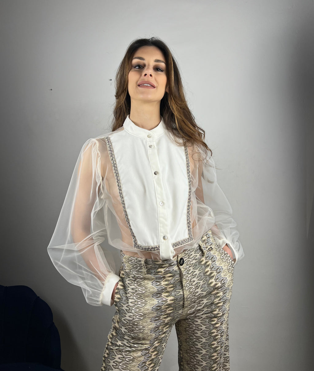 Pantalone gamba dritta