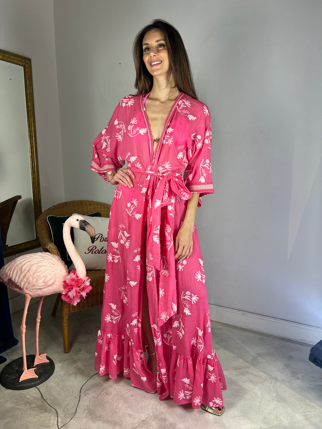 Kimono Abito in seta vegetale